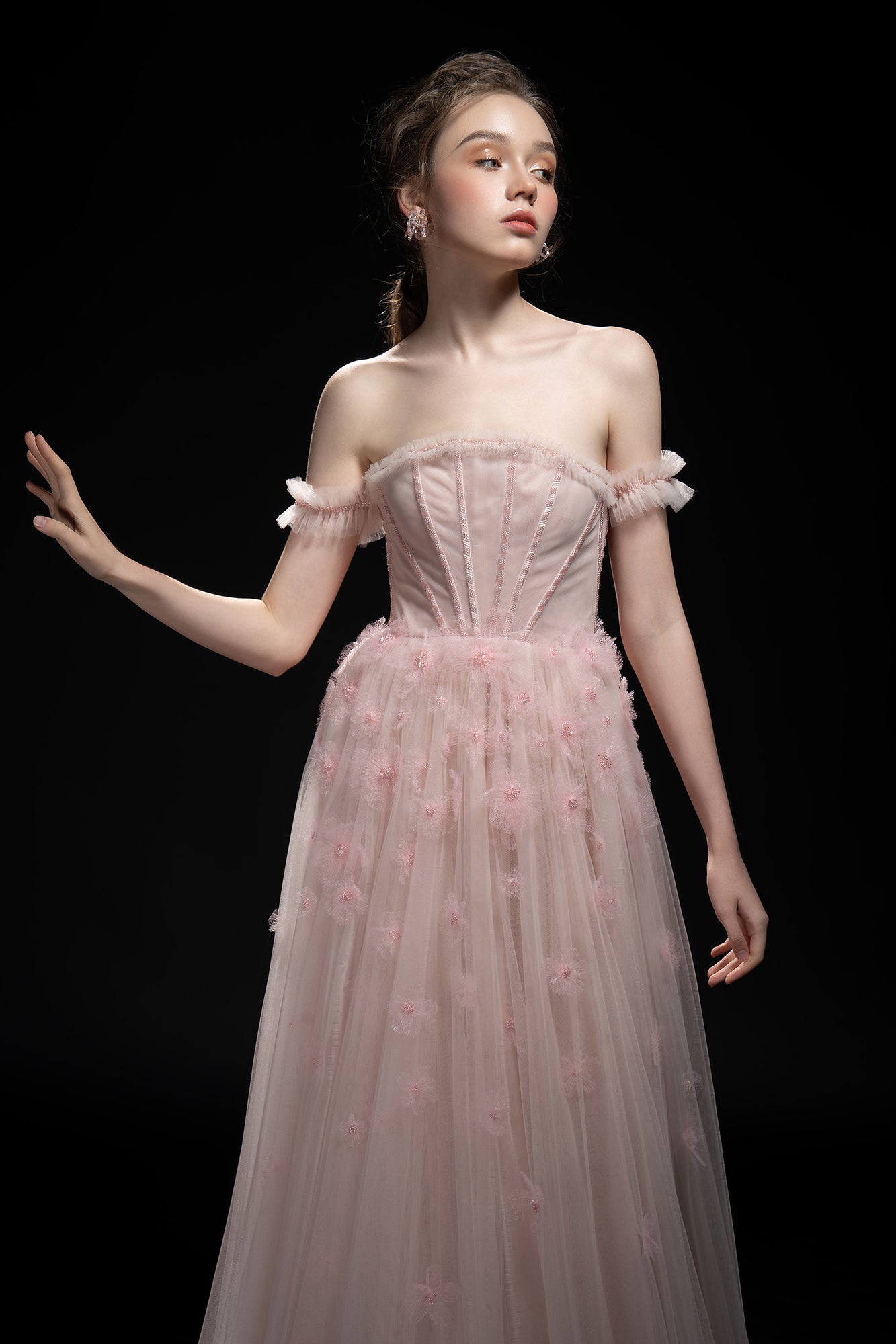 Melanie Tulle Ball gown