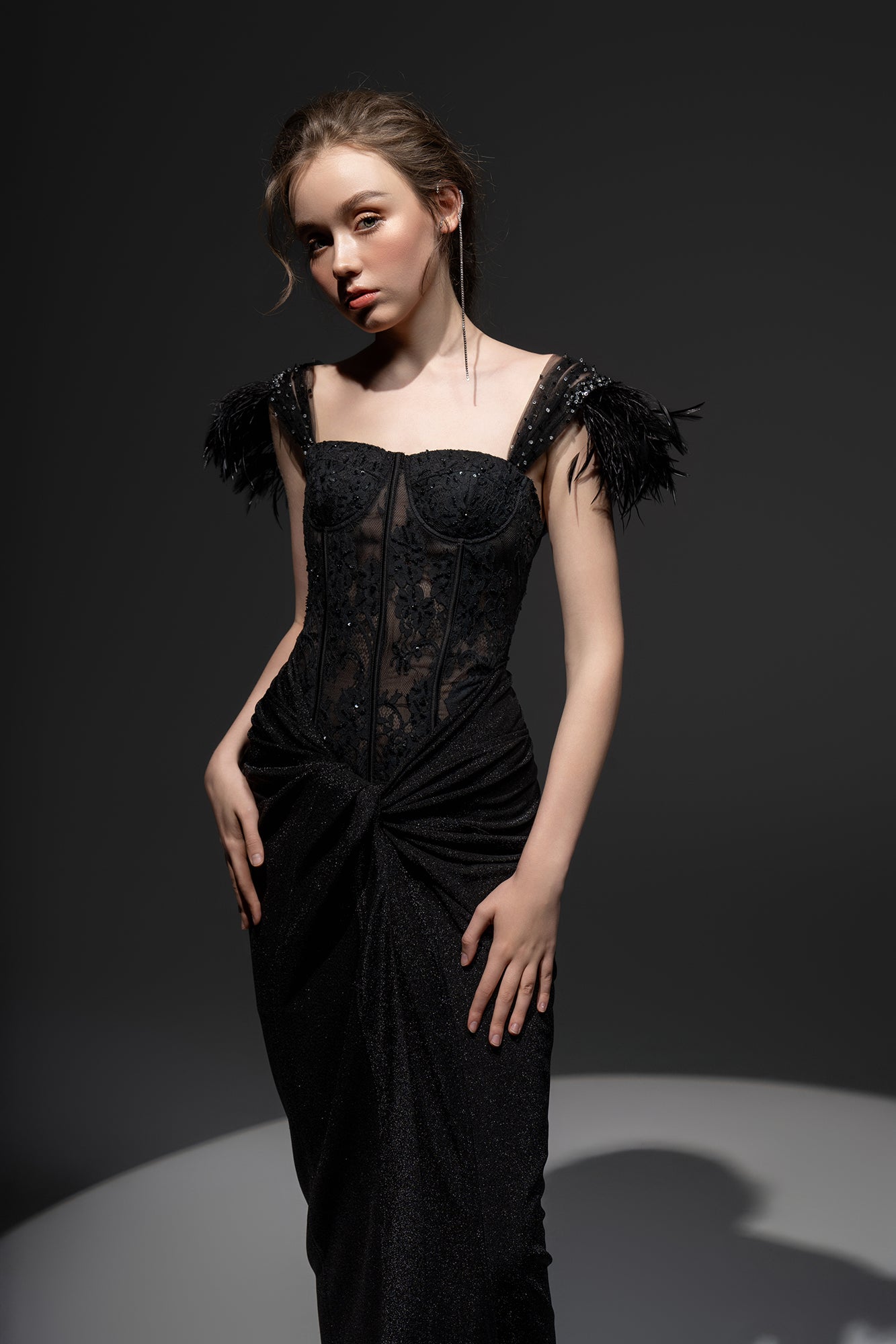 Izzy Lace corset dress